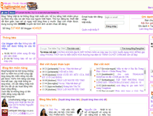 Tablet Screenshot of blogtiengviet.net